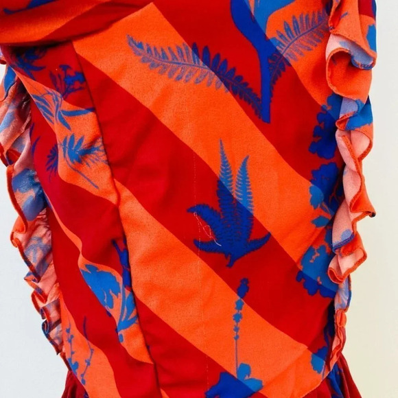 Anthropologie Siddhartha Bansal Ruffled Mansard Blouse Size Medium NWOT - Picture 6 of 15